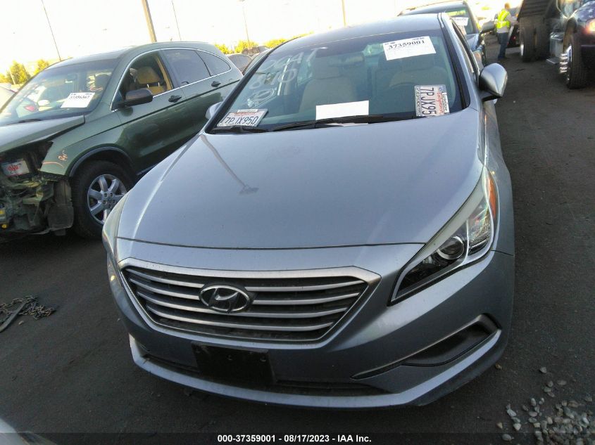 2016 HYUNDAI SONATA 2.4L SE - 5NPE24AF4GH309249