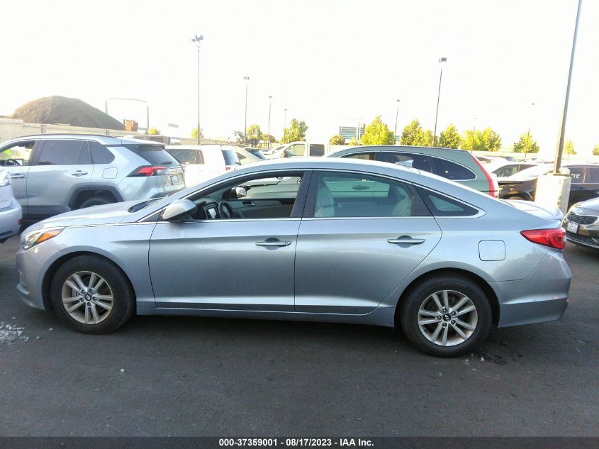 2016 HYUNDAI SONATA 2.4L SE - 5NPE24AF4GH309249