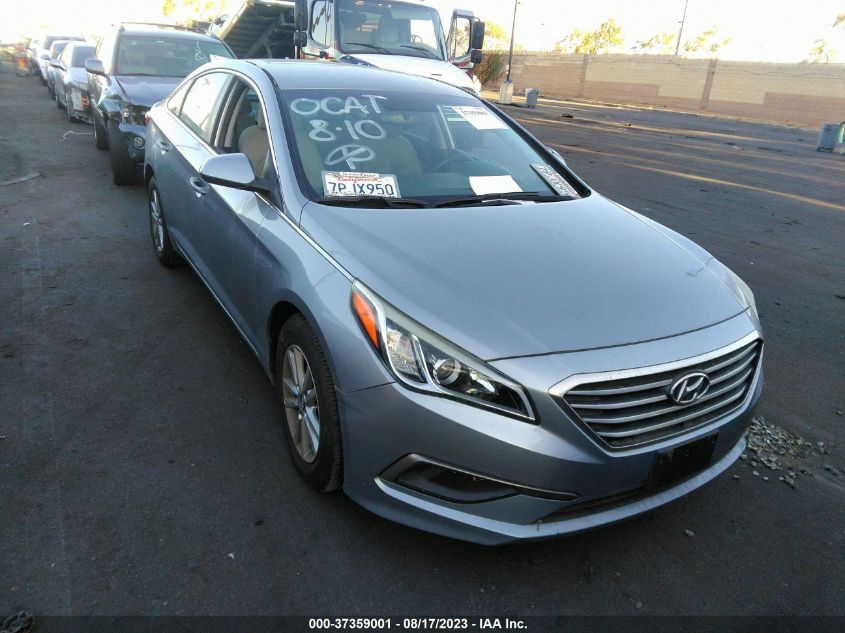 2016 HYUNDAI SONATA 2.4L SE - 5NPE24AF4GH309249