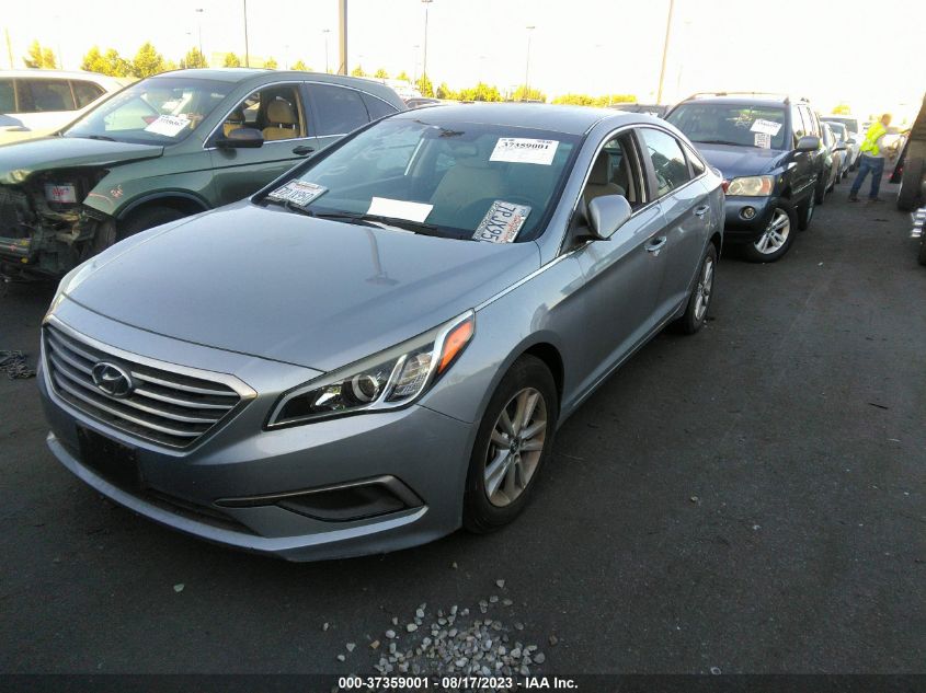 2016 HYUNDAI SONATA 2.4L SE - 5NPE24AF4GH309249