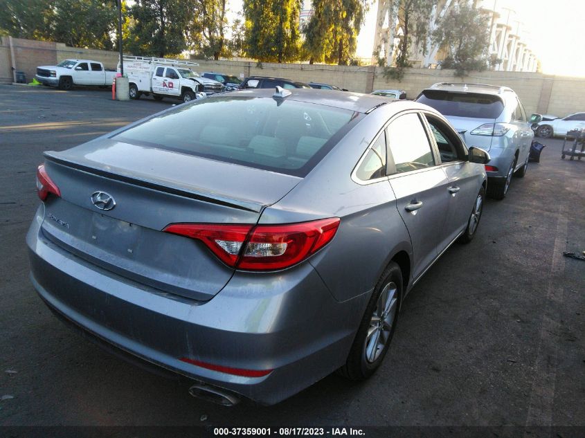 2016 HYUNDAI SONATA 2.4L SE - 5NPE24AF4GH309249