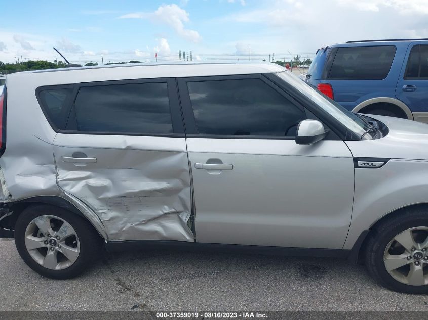 2017 KIA SOUL BASE - KNDJN2A20H7497362