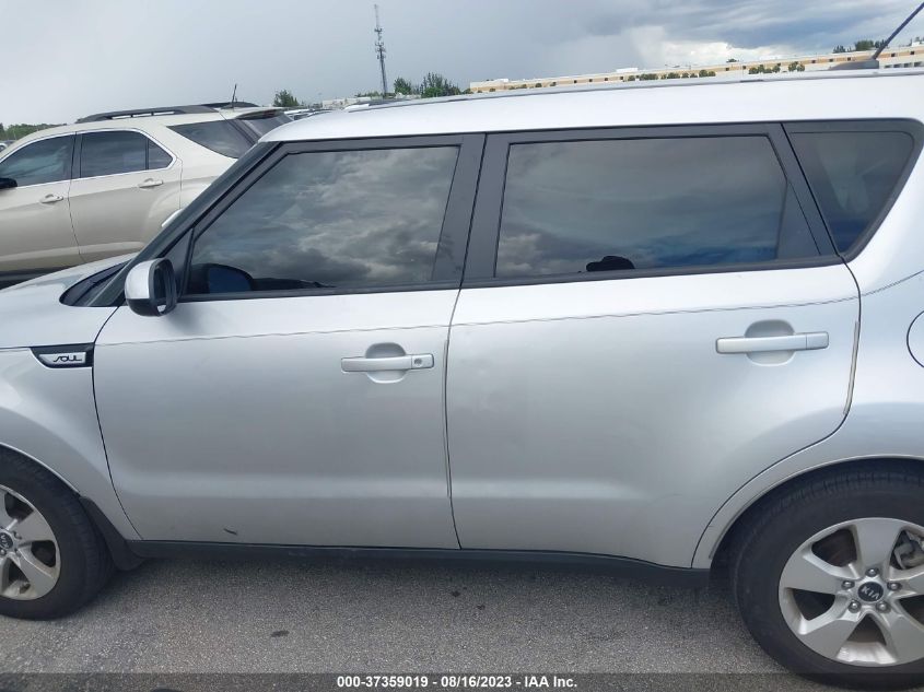 2017 KIA SOUL BASE - KNDJN2A20H7497362