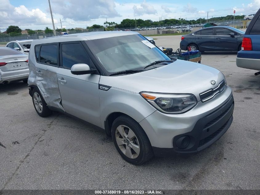 2017 KIA SOUL BASE - KNDJN2A20H7497362