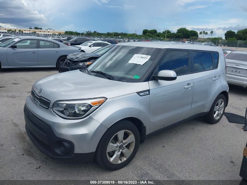 2017 KIA SOUL BASE - KNDJN2A20H7497362