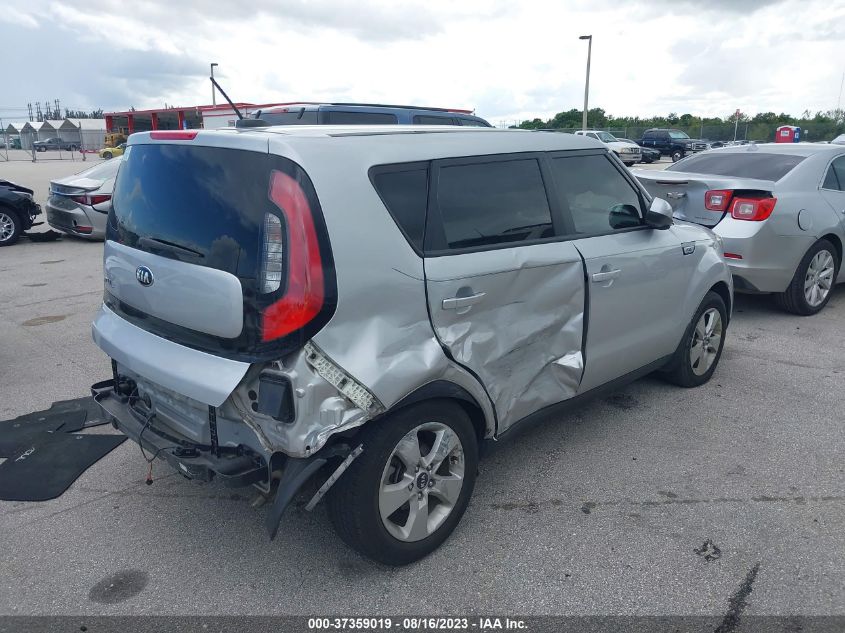2017 KIA SOUL BASE - KNDJN2A20H7497362