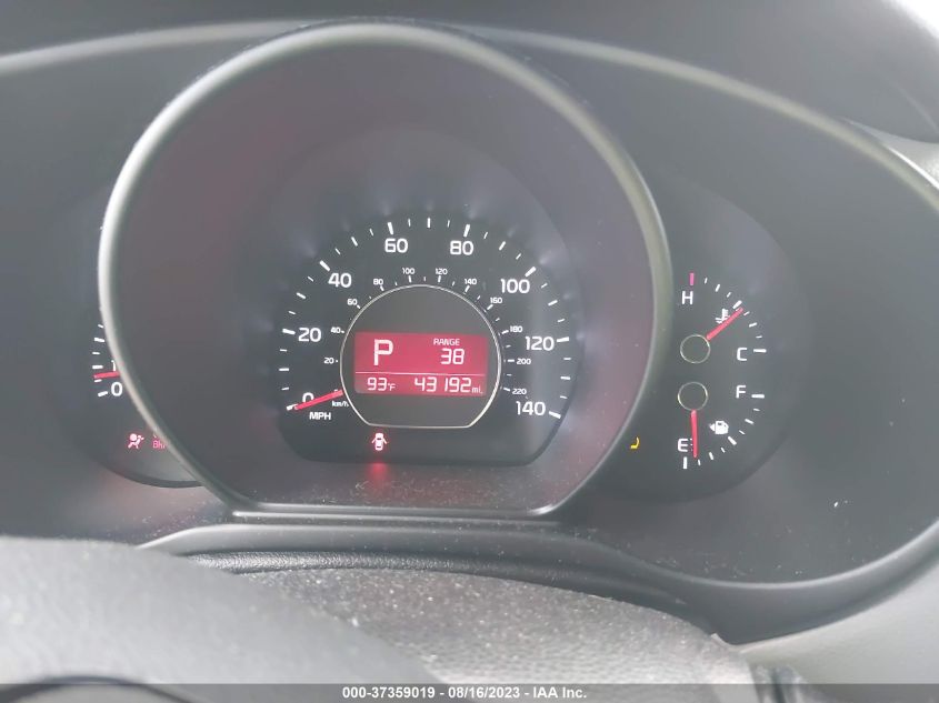 2017 KIA SOUL BASE - KNDJN2A20H7497362