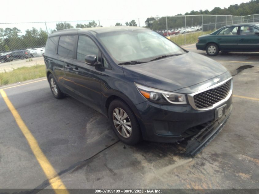 2015 KIA SEDONA LX - KNDMB5C10F6020414