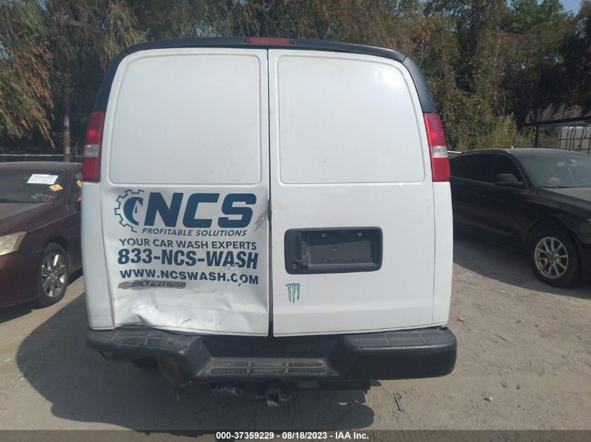 2018 CHEVROLET EXPRESS CARGO VAN - 1GCWGAFG1J1336493