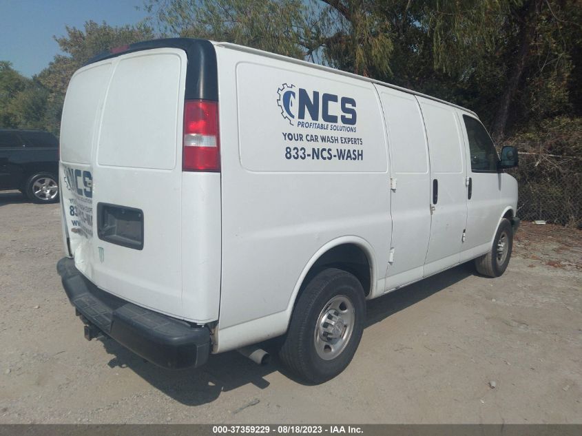 2018 CHEVROLET EXPRESS CARGO VAN - 1GCWGAFG1J1336493
