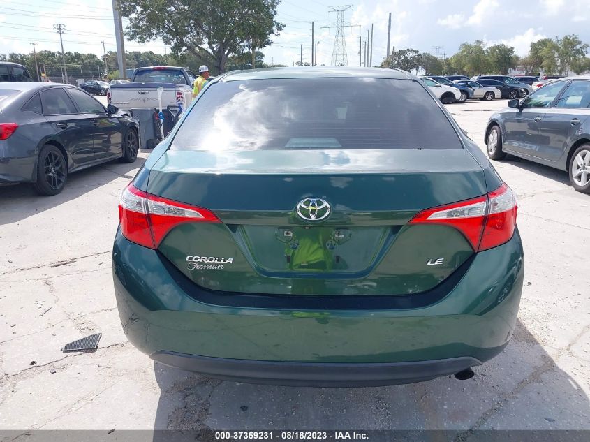 2014 TOYOTA COROLLA L/LE/S/S PLUS/LE PLUS - 5YFBURHE9EP083328