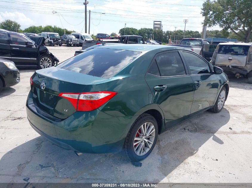 2014 TOYOTA COROLLA L/LE/S/S PLUS/LE PLUS - 5YFBURHE9EP083328