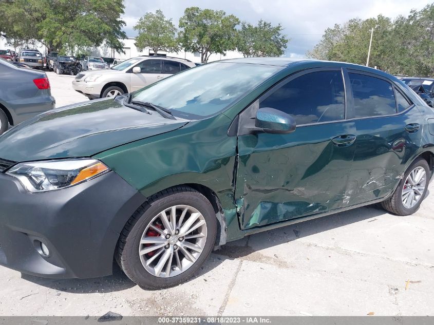 2014 TOYOTA COROLLA L/LE/S/S PLUS/LE PLUS - 5YFBURHE9EP083328