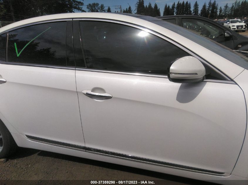 2014 KIA CADENZA LIMITED KNALN4D72E5162183