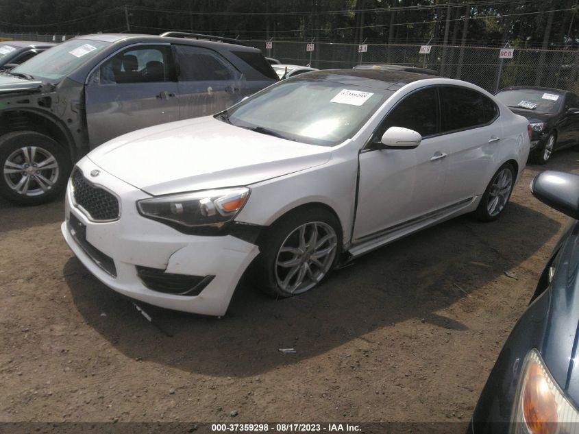 2014 KIA CADENZA LIMITED KNALN4D72E5162183