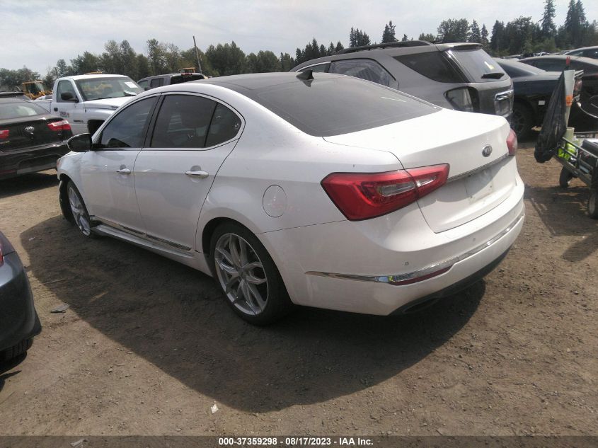 2014 KIA CADENZA LIMITED KNALN4D72E5162183