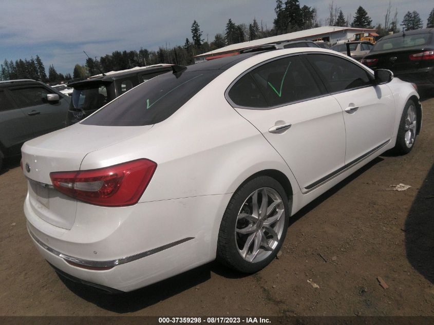 2014 KIA CADENZA LIMITED KNALN4D72E5162183