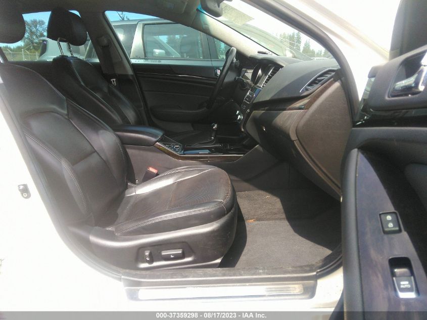 2014 KIA CADENZA LIMITED KNALN4D72E5162183