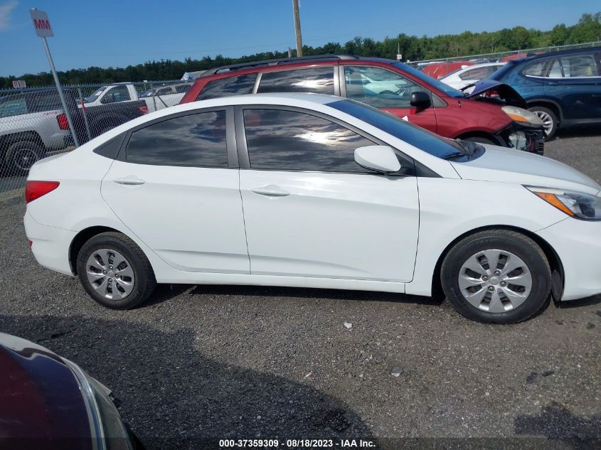 2016 HYUNDAI ACCENT SE - KMHCT4AE5GU994553