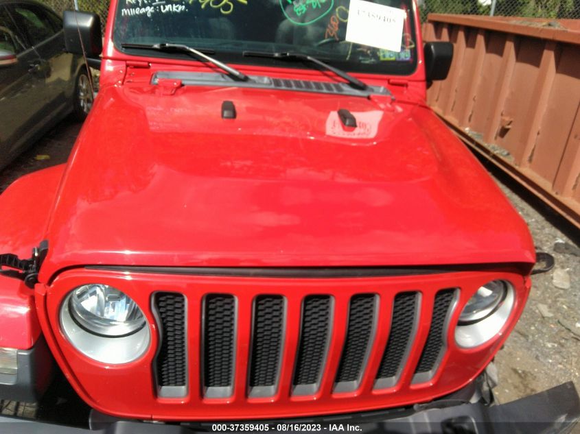 2019 JEEP WRANGLER UNLIMITED SAHARA - 1C4HJXEN0KW596076