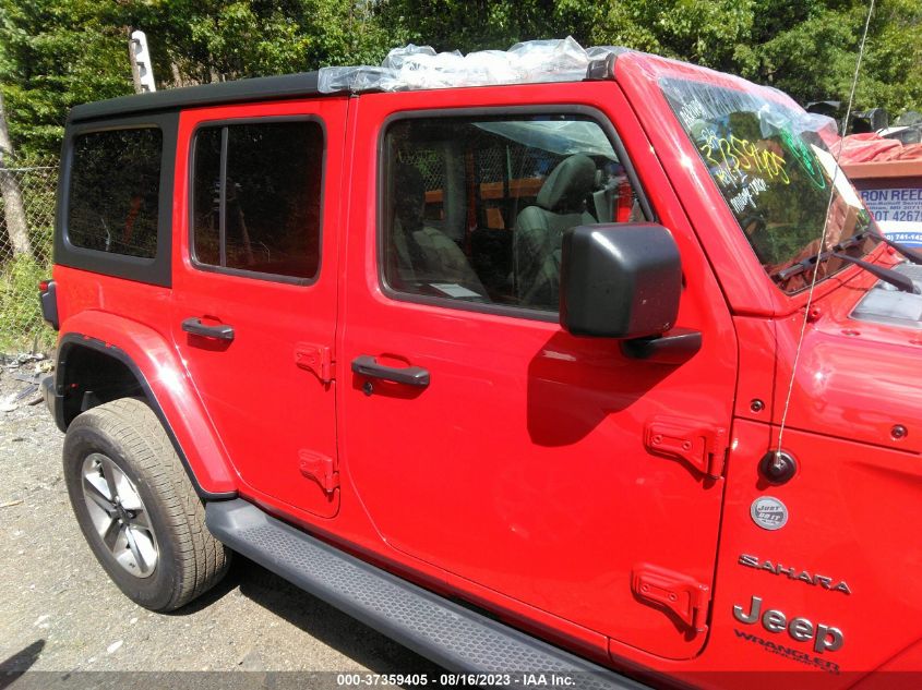 2019 JEEP WRANGLER UNLIMITED SAHARA - 1C4HJXEN0KW596076