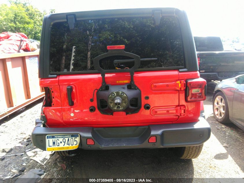2019 JEEP WRANGLER UNLIMITED SAHARA - 1C4HJXEN0KW596076