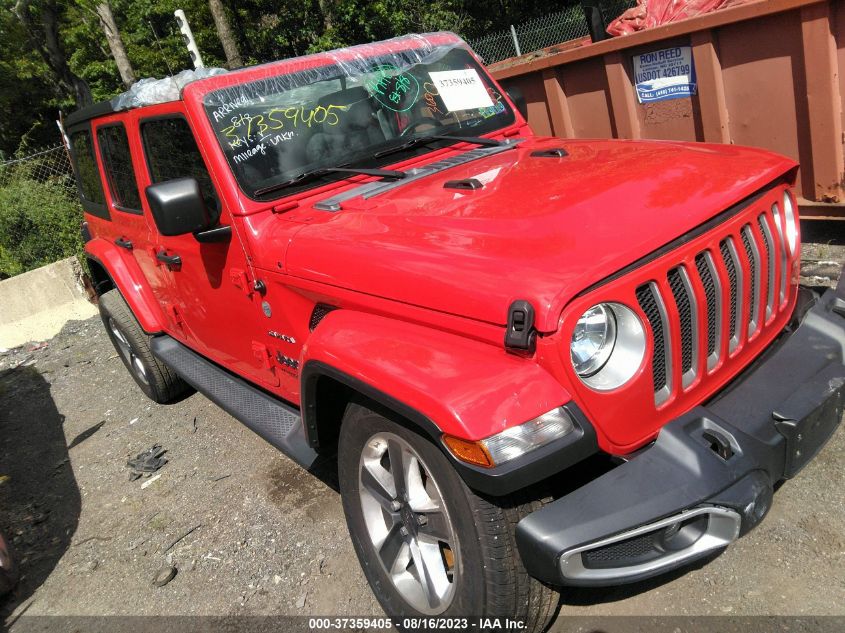 2019 JEEP WRANGLER UNLIMITED SAHARA - 1C4HJXEN0KW596076