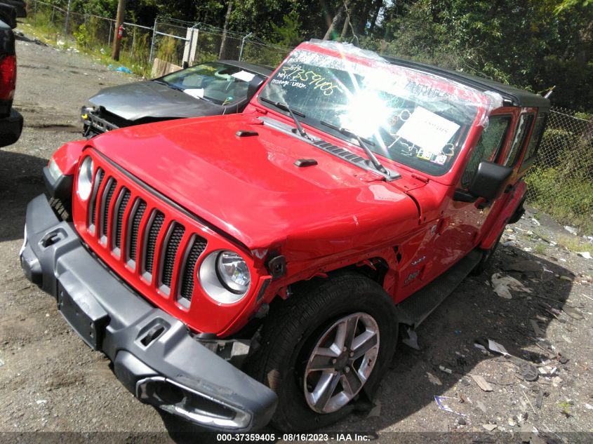 2019 JEEP WRANGLER UNLIMITED SAHARA - 1C4HJXEN0KW596076