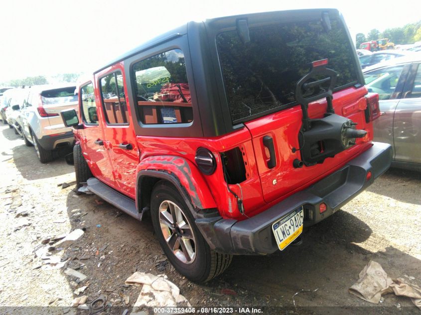 VIN 1C4HJXEN0KW596076 2019 JEEP WRANGLER UNLIMITED no.3