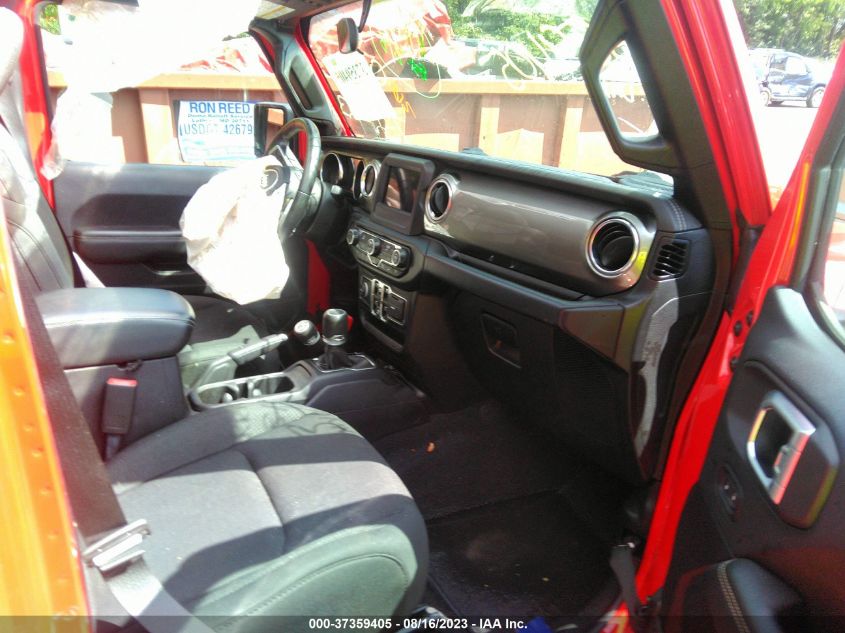 2019 JEEP WRANGLER UNLIMITED SAHARA - 1C4HJXEN0KW596076