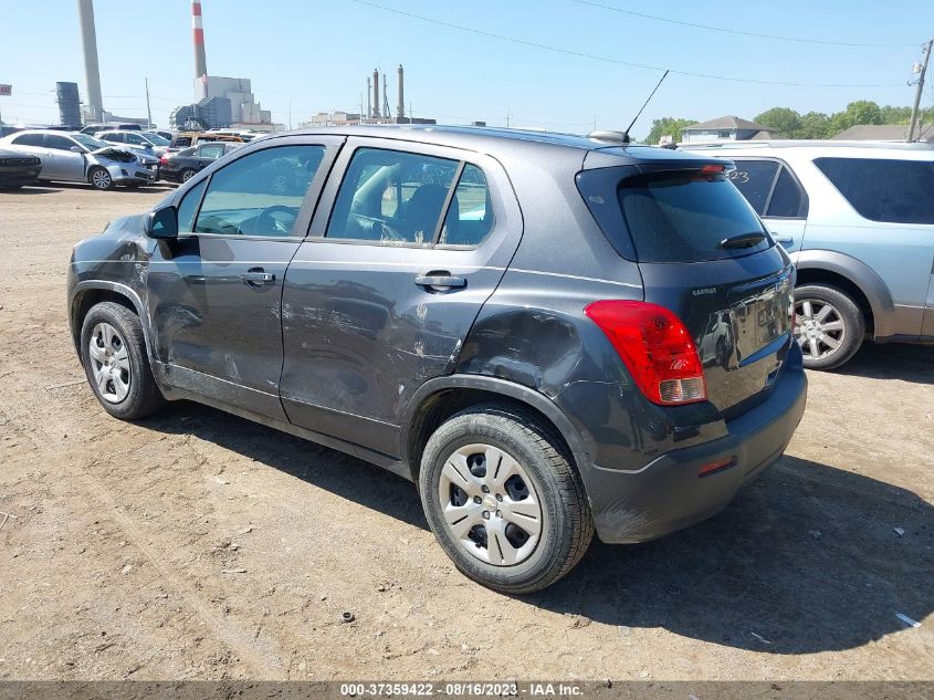 2016 CHEVROLET TRAX LS - 3GNCJKSBXGL265890