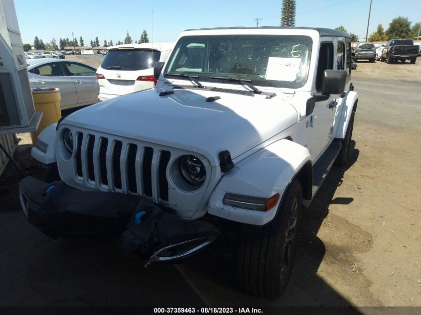 1C4JJXP62PW553759 Jeep Wrangler SAHARA 4XE 2