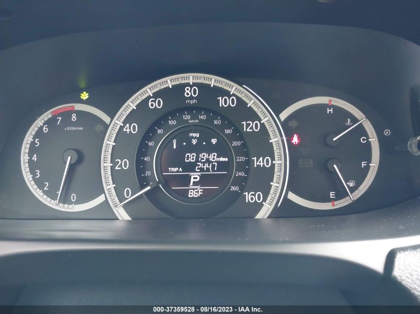 2014 HONDA ACCORD SEDAN EX-L - 1HGCR2F87EA242685