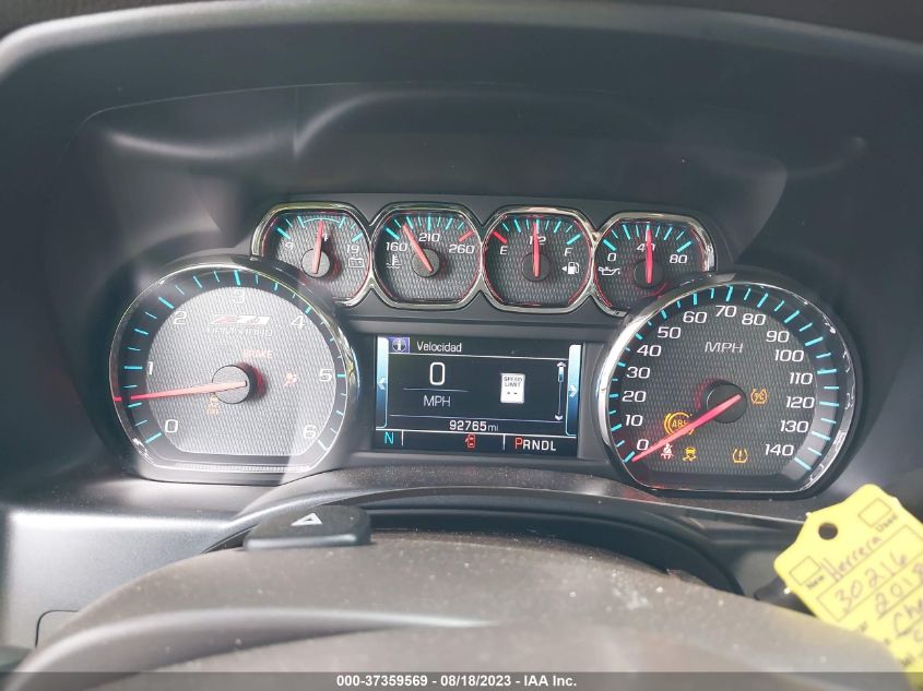 2018 CHEVROLET SILVERADO 1500 LT - 3GCUKREC6JG127710