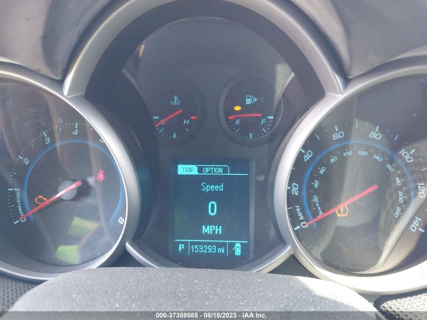 2013 CHEVROLET CRUZE 1LT - 1G1PC5SB3D7203312