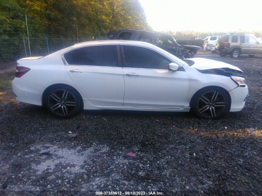 2017 HONDA ACCORD SEDAN SPORT - 1HGCR2F57HA124730