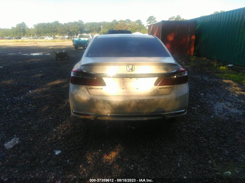 2017 HONDA ACCORD SEDAN SPORT - 1HGCR2F57HA124730