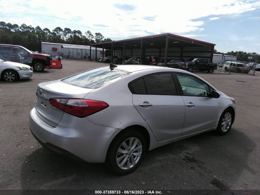 2014 KIA FORTE LX - KNAFX4A66E5235526