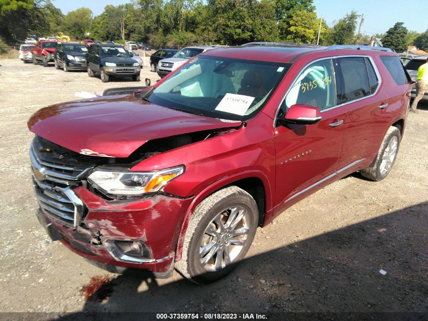 2018 CHEVROLET TRAVERSE HIGH COUNTRY - 1GNEVKKW7JJ127660
