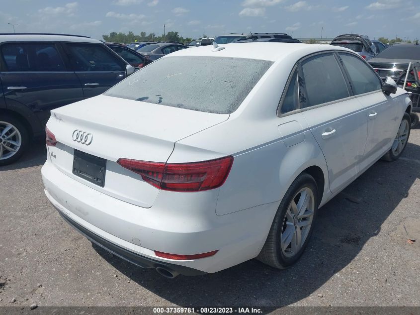 2017 AUDI A4 PREMIUM - WAUGNAF44HN058463