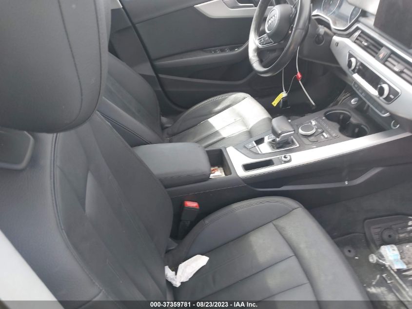 2017 AUDI A4 PREMIUM - WAUGNAF44HN058463