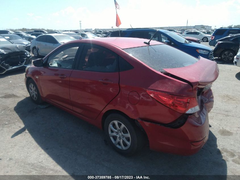 2014 HYUNDAI ACCENT GLS - KMHCT4AE3EU586906