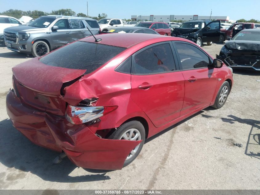 2014 HYUNDAI ACCENT GLS - KMHCT4AE3EU586906