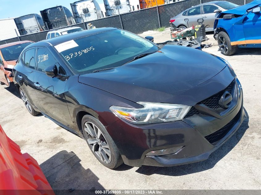 2017 NISSAN MAXIMA SV/S/SL/SR/PLATINUM - 1N4AA6AP7HC379949