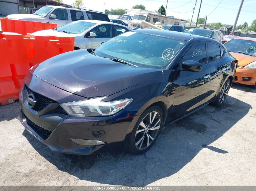2017 NISSAN MAXIMA SV/S/SL/SR/PLATINUM - 1N4AA6AP7HC379949