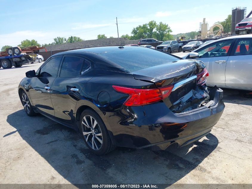 2017 NISSAN MAXIMA SV/S/SL/SR/PLATINUM - 1N4AA6AP7HC379949