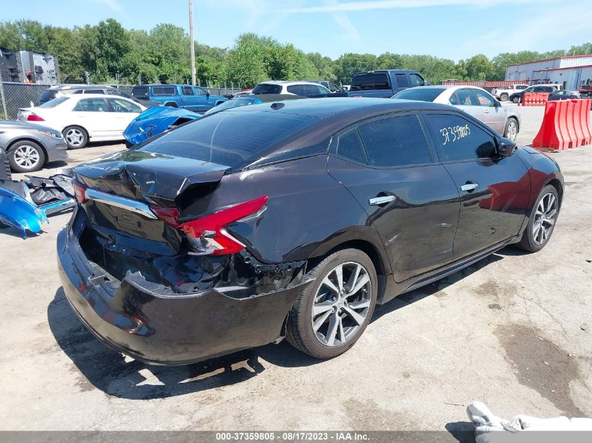 2017 NISSAN MAXIMA SV/S/SL/SR/PLATINUM - 1N4AA6AP7HC379949