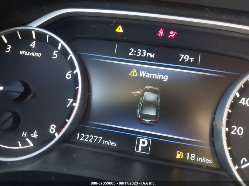 2017 NISSAN MAXIMA SV/S/SL/SR/PLATINUM - 1N4AA6AP7HC379949