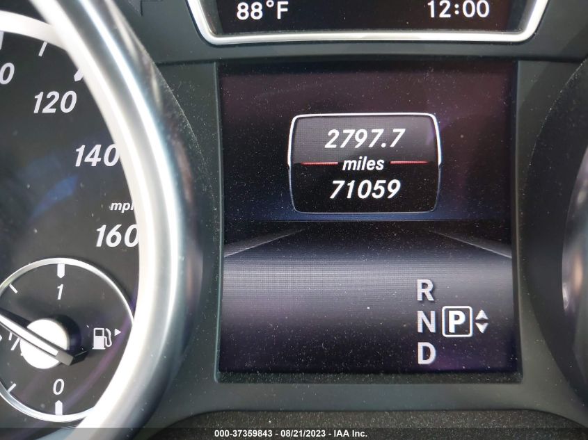 2014 MERCEDES-BENZ ML 350 4JGDA5JB7EA397912