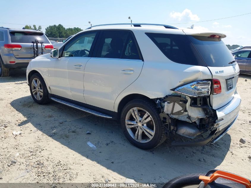 2014 MERCEDES-BENZ ML 350 4JGDA5JB7EA397912